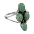 Silver And Turquoise Southwest Ring Size 5-1/2 YX84469